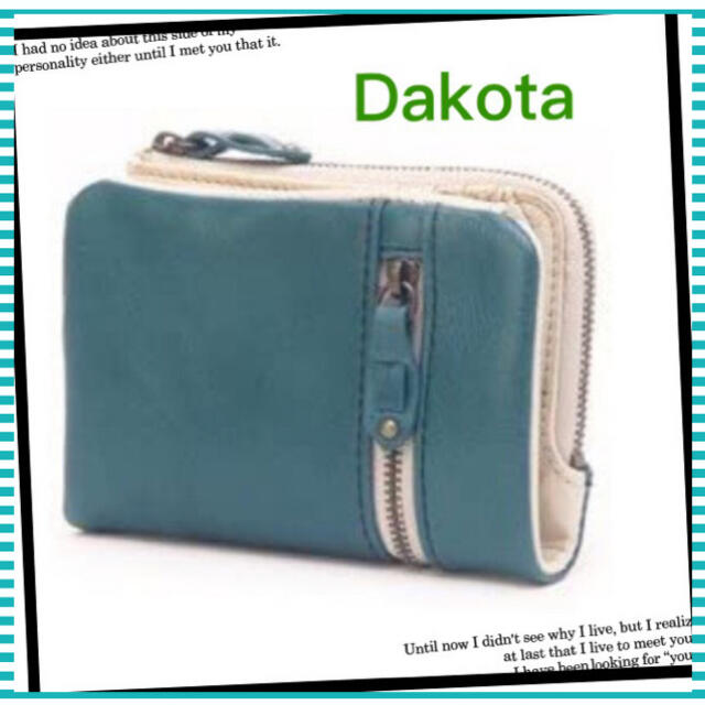 Dakota(ダコタ)のダコタ Dakota 二つ折り財布 ブラックレーベル バルバロ ネイビー　a レディースのファッション小物(財布)の商品写真