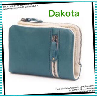 ダコタ(Dakota)のダコタ Dakota 二つ折り財布 ブラックレーベル バルバロ ネイビー　a(財布)