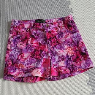 エミリアウィズ(EmiriaWiz)の美品 EmiriaWiz メルヴェイユフラワー 花柄 ショーパン (ショートパンツ)