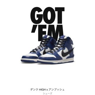 アンブッシュ(AMBUSH)のアンブッシュ　NIKE ダンクHigh 24.5(スニーカー)