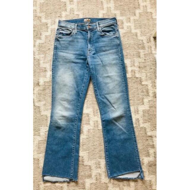 L'Appartement DEUXIEME CLASSE(アパルトモンドゥーズィエムクラス)のMOTHER DENIM inside crop ストレッチ入り デニム レディースのパンツ(デニム/ジーンズ)の商品写真