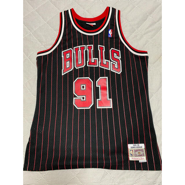 MITCHELL & NESS - NBA シカゴブルズ デニスロッドマン ユニフォームの ...