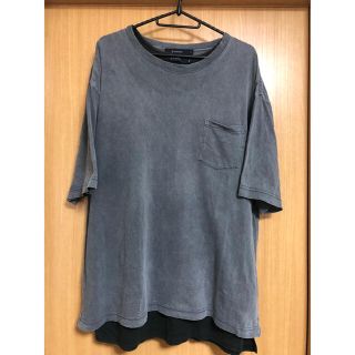 レイジブルー(RAGEBLUE)のレイジブルー　ビックシエット　ポケットTシャツ&ロングタンクトップ(Tシャツ/カットソー(七分/長袖))