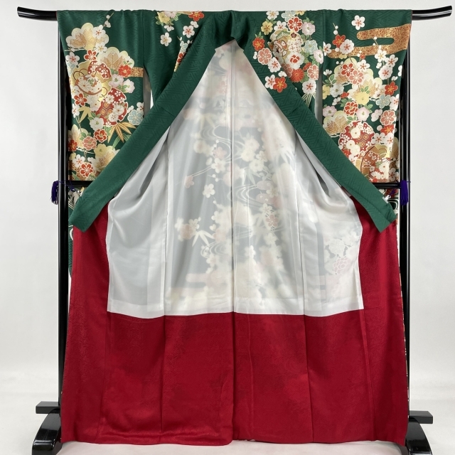 振袖 美品 名品 身丈170cm 裄丈68cm 正絹 【中古】 レディースの水着/浴衣(着物)の商品写真