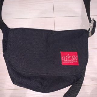 マンハッタンポーテージ(Manhattan Portage)の美品　マンハッタンポーテージ メッセンジャーバッグ　キャンバス　黒　black(メッセンジャーバッグ)