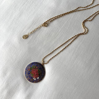 サンタモニカ(Santa Monica)の୨୧ Vintage rétro rose pendant necklace(ネックレス)