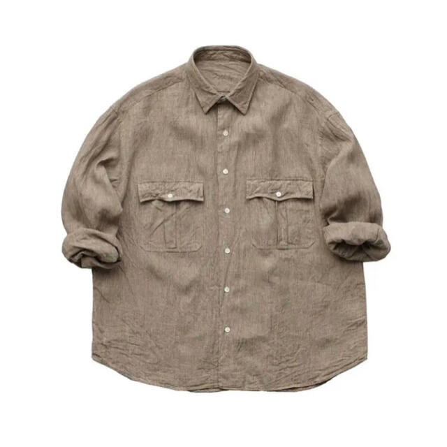 porter classic ポータークラシック ROLL UP SHIRT L