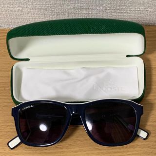 ラコステ(LACOSTE)のlacoste サングラス L827S ケース、メガネ拭き付き(サングラス/メガネ)