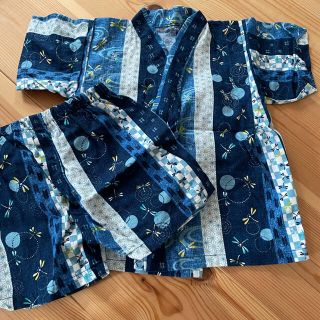 ニシマツヤ(西松屋)の甚平　キッズ　90cm 未使用品(甚平/浴衣)