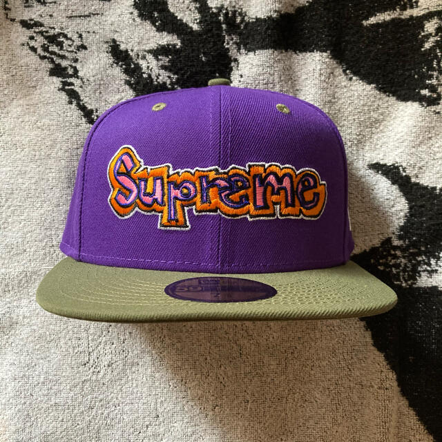 supreme gonz logo NEW ERA purple 7 5/8