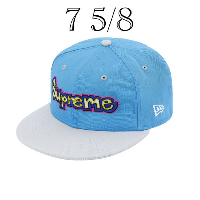 Supreme gonz logo new era blue 7 5/8