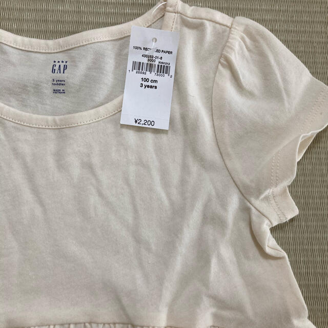 GAP(ギャップ)のgap チュニック キッズ/ベビー/マタニティのキッズ服女の子用(90cm~)(Tシャツ/カットソー)の商品写真