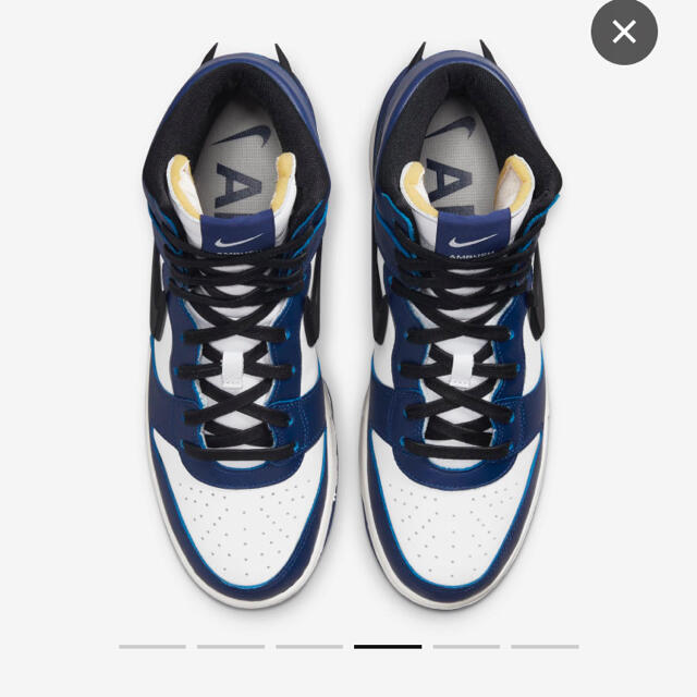 NIKE(ナイキ)のNIKE AMBUSH DUNK DEEP ROYAL 27.5 新品　ナイキ メンズの靴/シューズ(スニーカー)の商品写真