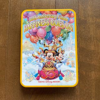 ディズニー(Disney)のディズニーランド　30周年　缶　ミッキー　ミニー　ドナルド　デイジー　グーフィー(キャラクターグッズ)