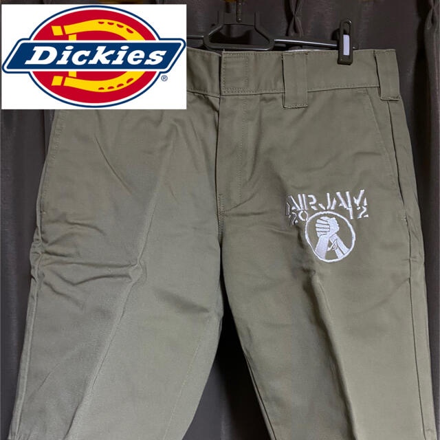 Dickies(ディッキーズ)のDICKIES×ＡＩＲＪＡＭ2012 コラボ　カーキ　ハーフパンツ　32インチ メンズのパンツ(ショートパンツ)の商品写真