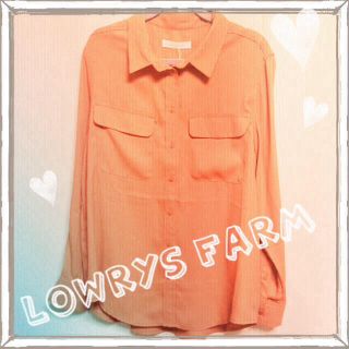 ローリーズファーム(LOWRYS FARM)のLOWRYS FARM＊新品タグ付き(シャツ/ブラウス(長袖/七分))