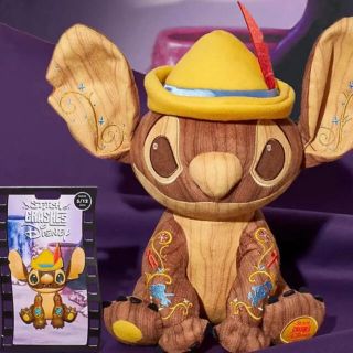 ピノキオ スティッチ ディズニーストア ぬいぐるみ ピンバッジ 限定品