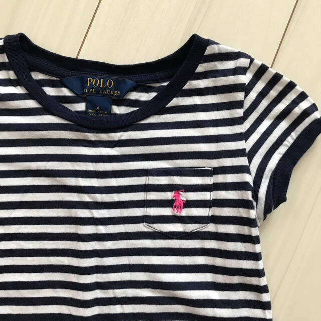 POLO RALPH LAUREN(ポロラルフローレン)のPolo Ralph Lauren ラルフローレン  ワンピース　サイズ110 キッズ/ベビー/マタニティのキッズ服女の子用(90cm~)(ワンピース)の商品写真