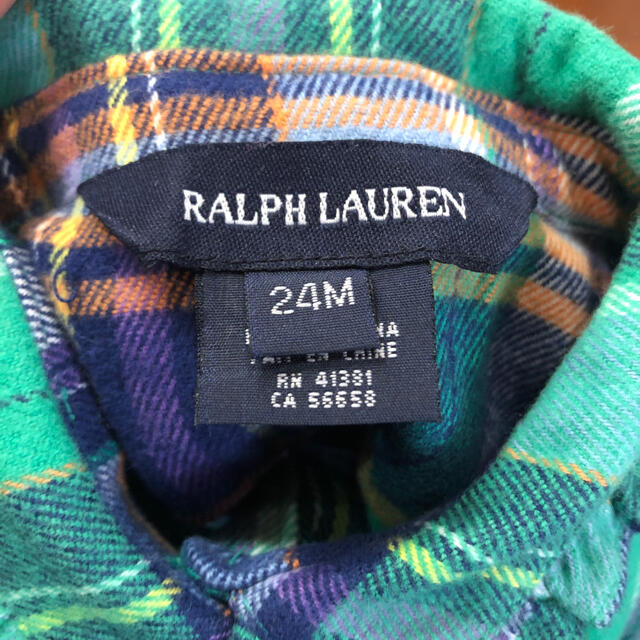 Ralph Lauren(ラルフローレン)のラルフローレン  ベビーワンピース　24m キッズ/ベビー/マタニティのキッズ服女の子用(90cm~)(ワンピース)の商品写真