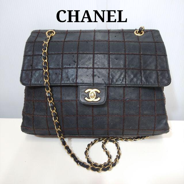 CHANEL - CHANEL シャネル チョコバー チェーンショルダー ダブル ...