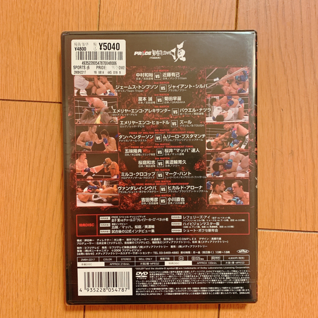 PRIDE男祭り2005-ITADAKI- DVD
