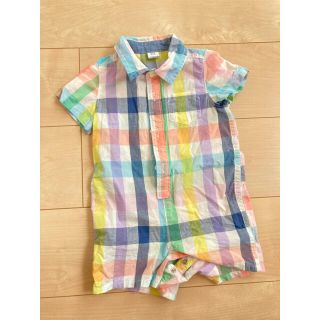 ベビーギャップ(babyGAP)の美品ロンパース　70(カバーオール)