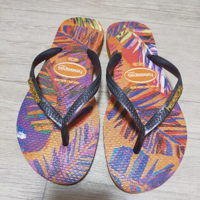 havaianas(ハワイアナス)のハワイアナス　ビーサン　３５−３６　中古 レディースの靴/シューズ(ビーチサンダル)の商品写真