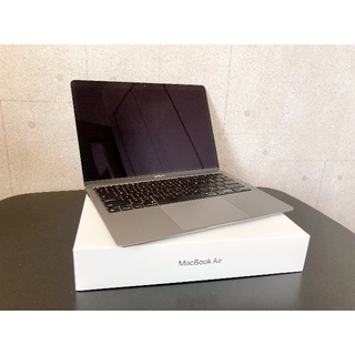 マック(MAC)の【M1】13インチMacBookAir(8GB/128GB/スペースグレイ)(ノートPC)