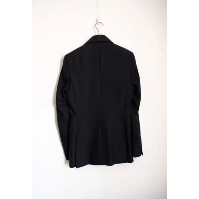 agnes b.(アニエスベー)のアニエスベー agnes b. 黒 ブラック タキシード 側章パンツ メンズのスーツ(セットアップ)の商品写真