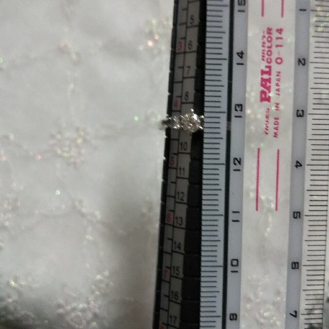 プラチナ900 ダイヤモンドリング レディースのアクセサリー(リング(指輪))の商品写真
