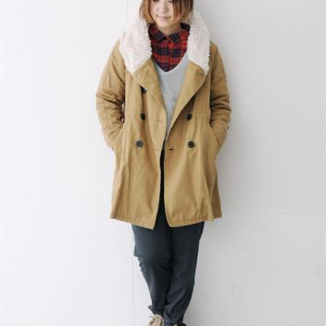 KBF - KBF＊ボアフードモッズコート