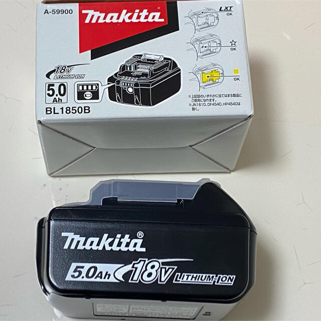 新品 マキタ 純正バッテリー 18V BL1850B 18V 5.0Ah