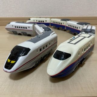 タカラトミー(Takara Tomy)のプラレール 新幹線 E3系 こまち / E2系 あさま 【動作確認済】(電車のおもちゃ/車)