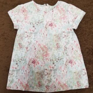 ザラ(ZARA)のZARA baby半袖ワンピース(ワンピース)