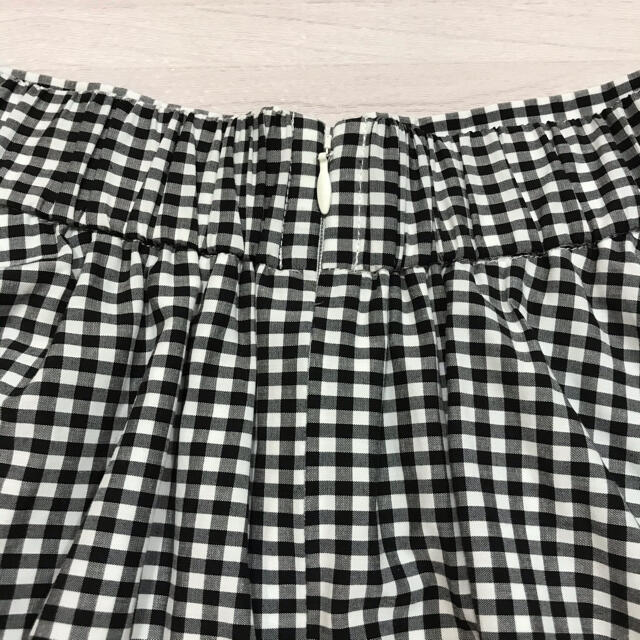 UNIQLO(ユニクロ)のユニクロ ギンガムチェック ロングスカート フレアスカート レディースのスカート(ロングスカート)の商品写真