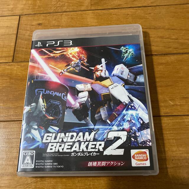 PlayStation3(プレイステーション3)のPS3（ガンダムブレイカー2） エンタメ/ホビーのゲームソフト/ゲーム機本体(家庭用ゲームソフト)の商品写真