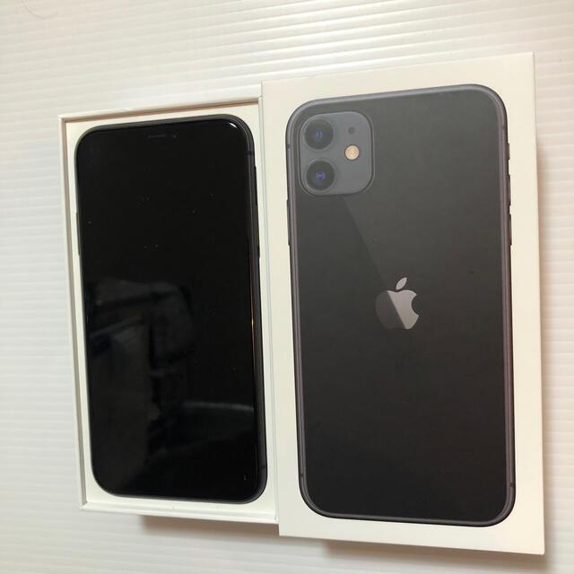 Apple(アップル)のiphone 11 256g ブラック スマホ/家電/カメラのスマートフォン/携帯電話(スマートフォン本体)の商品写真