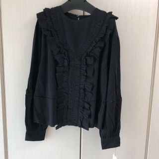 アングリッド(Ungrid)の新品 コットンフリルレースブラウス(シャツ/ブラウス(長袖/七分))