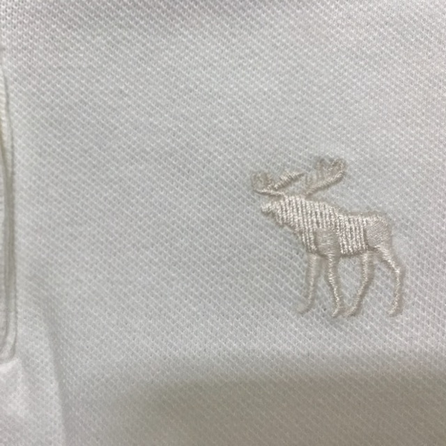 Abercrombie&Fitch(アバクロンビーアンドフィッチ)の 「タグ付き新品未使用」アバクロキッズ　（メッシュシャツ)ポロシャツ レディースのトップス(ポロシャツ)の商品写真