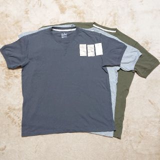 ムジルシリョウヒン(MUJI (無印良品))の無印 Tシャツ 3枚セット 無地 無印良品 ガゼット付き半袖 Vガゼット(Tシャツ/カットソー(半袖/袖なし))