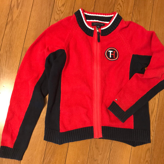 TOMMY HILFIGER(トミーヒルフィガー)のトミーヒルフィガー　カーディガン130 キッズ/ベビー/マタニティのキッズ服男の子用(90cm~)(カーディガン)の商品写真