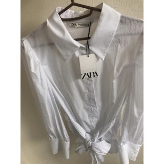 ザラ(ZARA)の新品タグ付きシャツ(シャツ/ブラウス(長袖/七分))