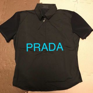 プラダ(PRADA)のPRADAメンズ半袖シャツＬ(シャツ)