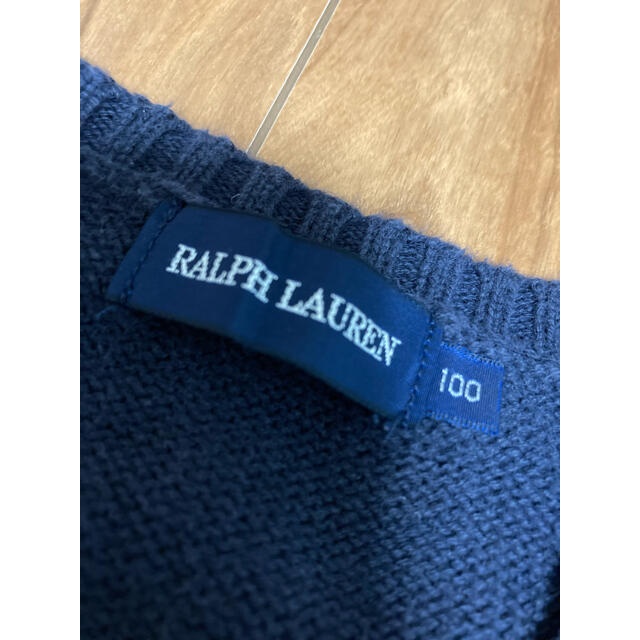 Ralph Lauren(ラルフローレン)のラルフローレン ベスト 100 キッズ/ベビー/マタニティのキッズ服女の子用(90cm~)(ジャケット/上着)の商品写真