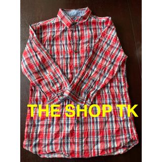 ザショップティーケー(THE SHOP TK)のTHE SHOP TK  チェックシャツ　M(シャツ)