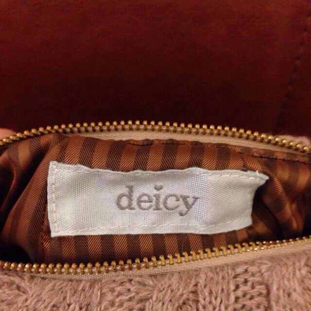 deicy(デイシー)のdeicy ニットポーチ レディースのファッション小物(ポーチ)の商品写真