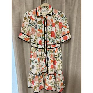 スナイデル(SNIDEL)のkate spade flower one-piece / 0 size M(ひざ丈ワンピース)