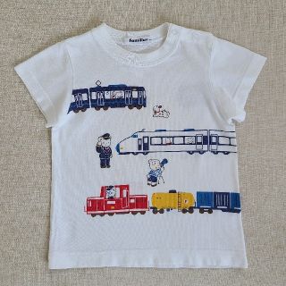 ファミリア(familiar)のファミリア　半袖Tシャツ　90　電車(Tシャツ/カットソー)