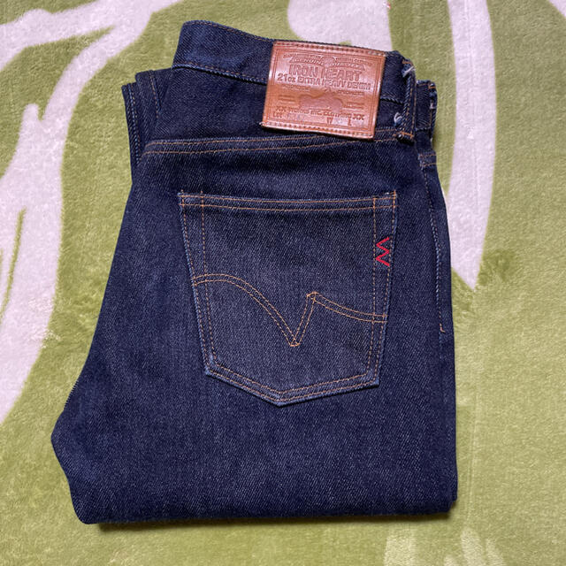 【濃紺・美品】IRON HEART 21oz EXTRA HEAVY DENIM