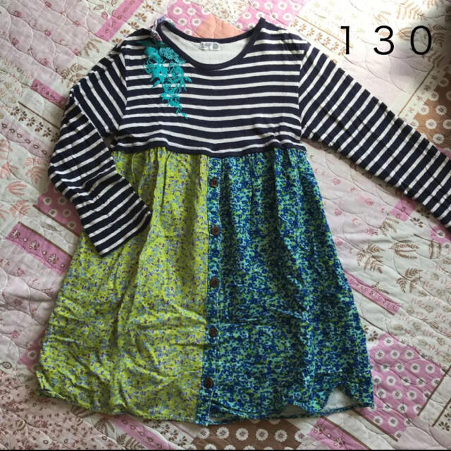 RAG MART(ラグマート)のラグマート★ワンピース　１３０ キッズ/ベビー/マタニティのキッズ服女の子用(90cm~)(ワンピース)の商品写真